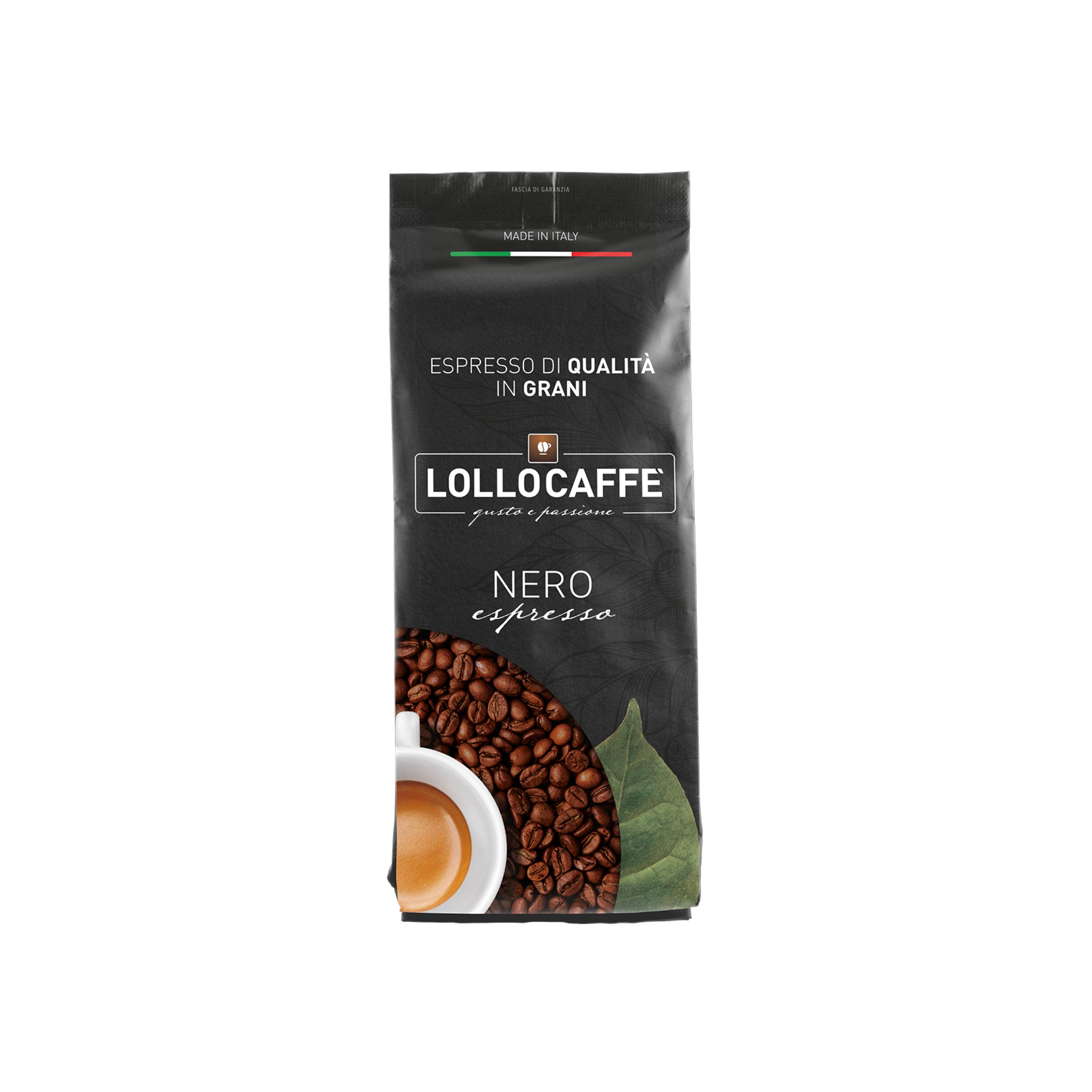 Lollo Cafee Grani Nero 1000 gr