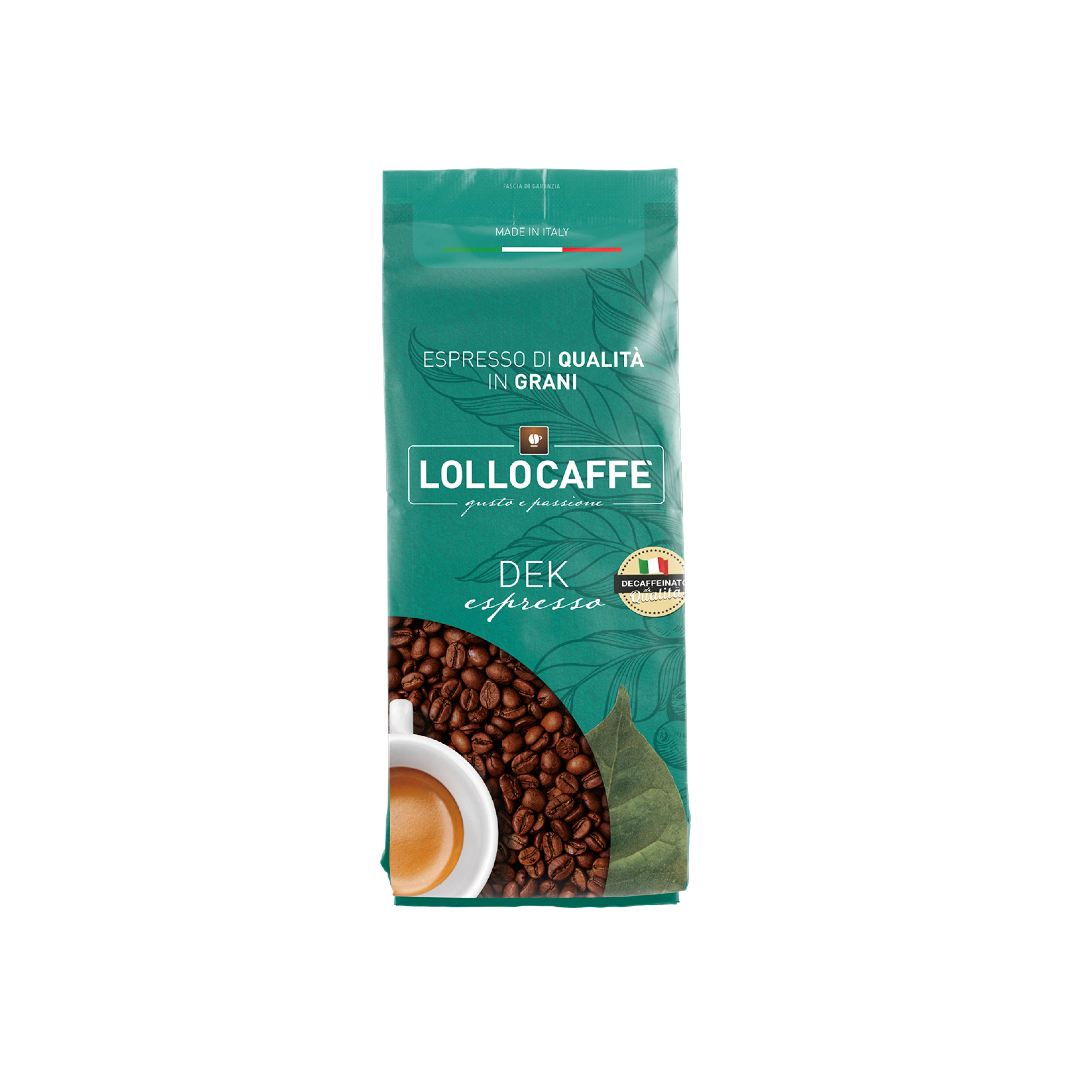 Lollo Cafee Grani Dek 1000 gr