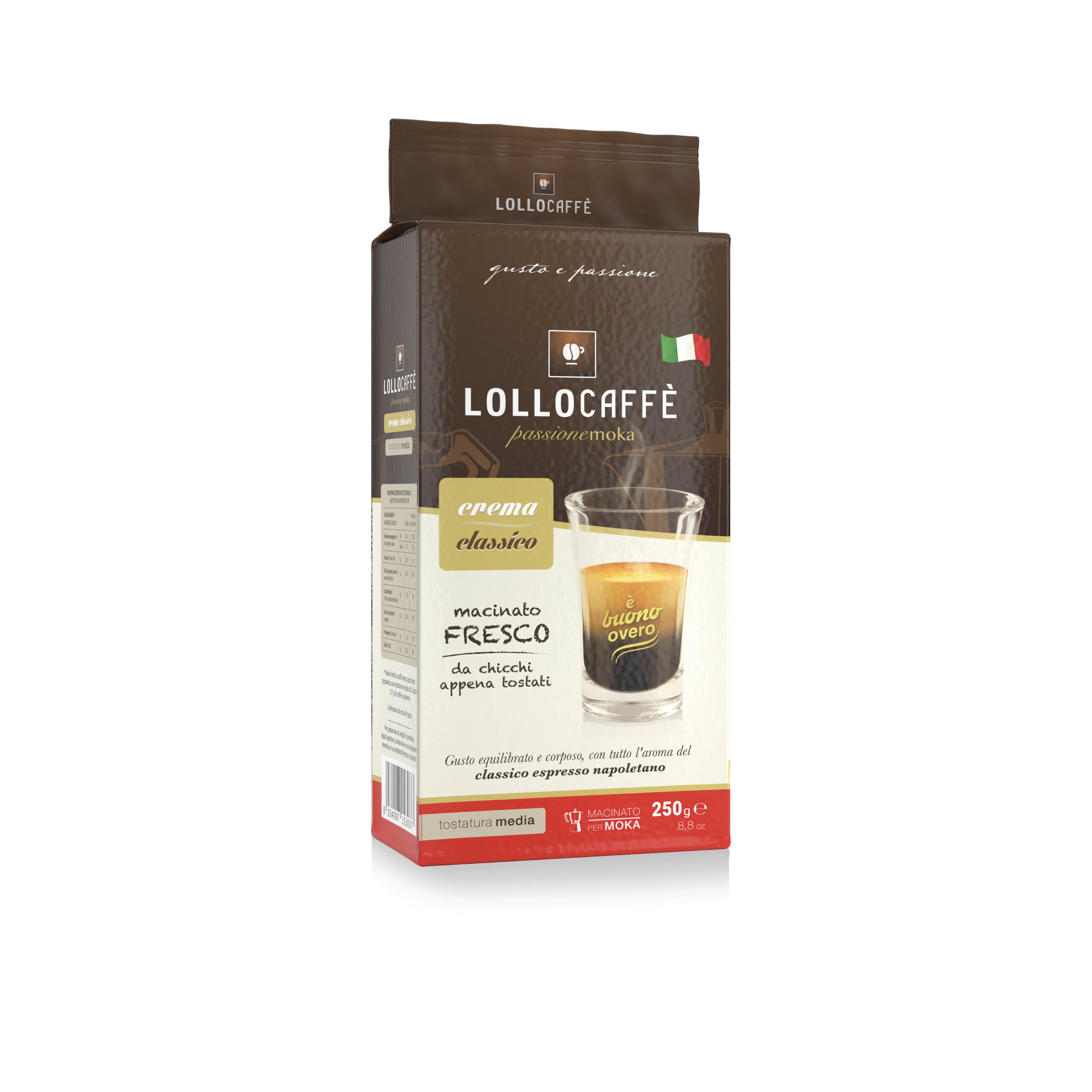 Lollo Caffe Macinato Classico 1000 gr