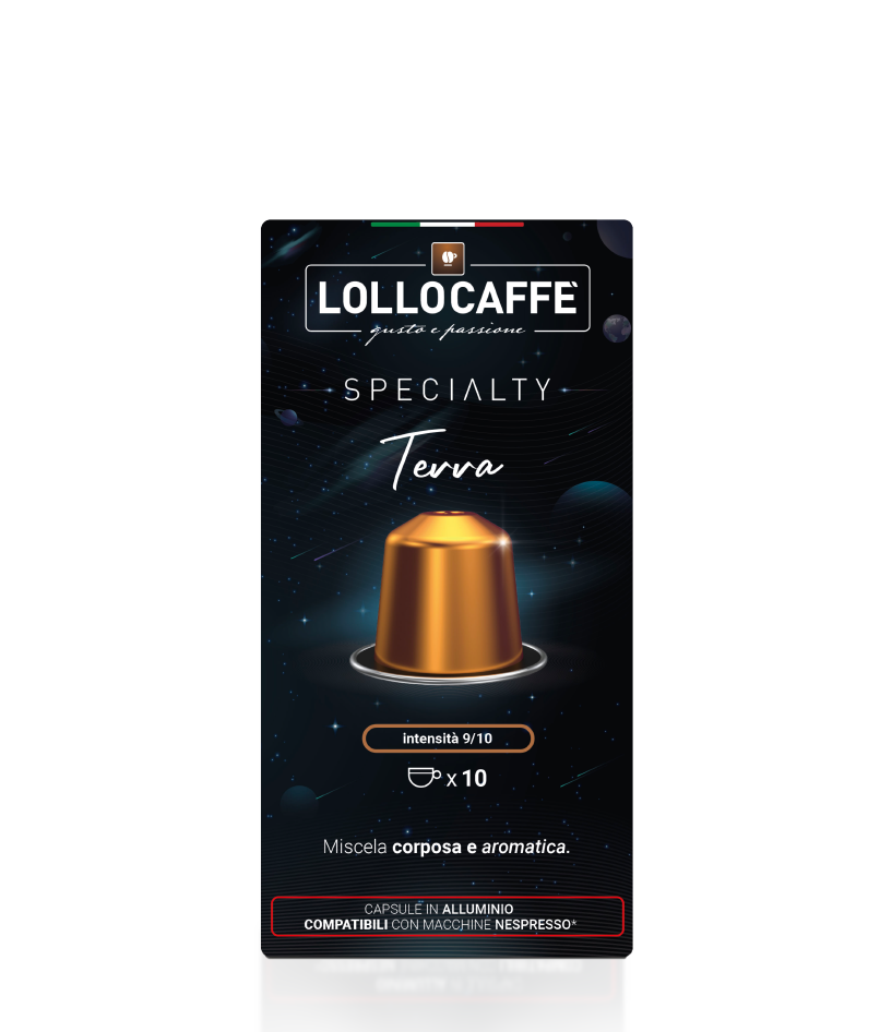 Lollo Caffe Specialty Terra (Nespresso makineleriyle uyumlu Alüminyum Kapsül)
